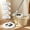 Khaki, variant on Spin Mop & Bucket Set with Wringing System, 360° Spin, 3 Microfiber Heads, for Hardwood, Tile, Marble Floors, Home & Bathroom Use