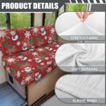 thumbnail image 6 of FOR U DESIGNS Snowman Christmas Tree Print RV Dinette Cushion Covers 2 Pieces Scratch-resistant Camper Seat Covers Dinette Booth Christmas RV Couch Cover Loveseat Sofa Chair Cover, 6 of 7