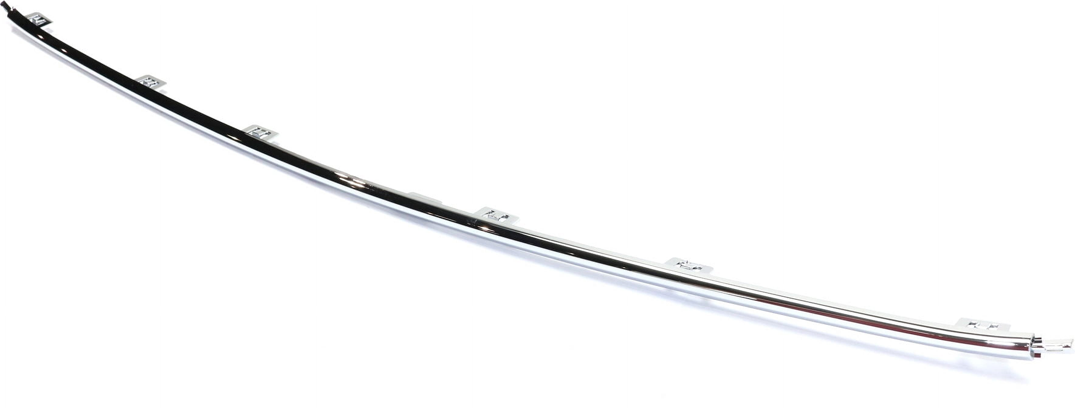 Bumper Trim Compatible With 2015-2021 Chrysler 300 Front, Center Chrome