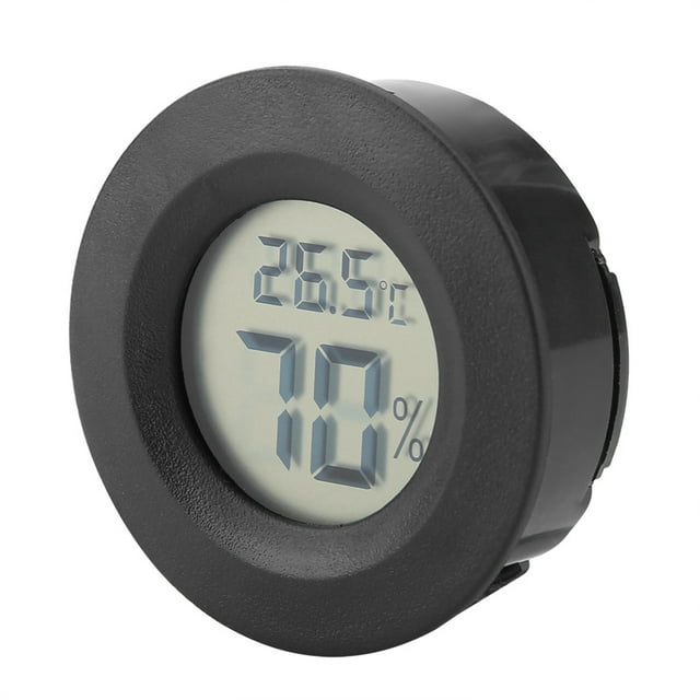 Humidity Meterfor Reptile,Mini Digital LCD Thermometer Mini LCD Reptile Thermometer Reptile LCD Thermometer Professionally Tested
