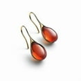thumbnail image 6 of JennyShop Trendy Crystal Earrings Gold Color Inlay Natural Stone Hook Dangle Earrings for Women Wedding Engagement Jewelry Custom Jewelry, 6 of 9
