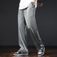 thumbnail image 3 of Pantalones casuales de verano de seda de hielo para hombre, pantalones anchos, holgados, rectos, ultrafinos, con aire acondicionado, pantalones deportivos de talla grande 5XL 6XL 7XL, 3 of 5
