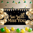 thumbnail image 6 of Decorative Design Farewell Banner Balloon Decoration Goodbye Party Decoration Confetti Background Farewell Banner for Farewell Party Office Event Colleague Goodbye, 6 of 7