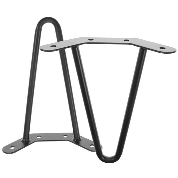 KAKOWELY 2pcs Hairpin Leg Coffee Table Leg 200mm Iron Desk Leg End Coffee Table Leg,7.87"X6.3"X2.36"