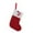 Z, variant on 100Fens Knitted Hosiery Wool Hosiery Embroidered Dog's Paw Snowflake Children's Candy Gift Bag red Christmas Stocking Gift Bag