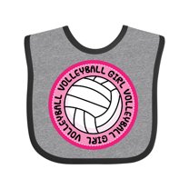 Inktastic Volleyball Girl Girls Baby Bib