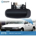 thumbnail image 2 of ECCPP Door Handle Exterior Outer Rear Replacement Driver Side for 1998 1999 2000 2001 2002 for Toyota Corolla Black(1pc), 2 of 4