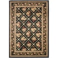 thumbnail image 4 of SAFAVIEH Lyndhurst Mason Floral Border Area Rug, Black, 5'3" x 5'3" Round, 4 of 7