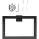 thumbnail image 5 of ángulo simple de acero inoxidable soporte de toalla de baño Levamdar 2035048-1, 5 of 5