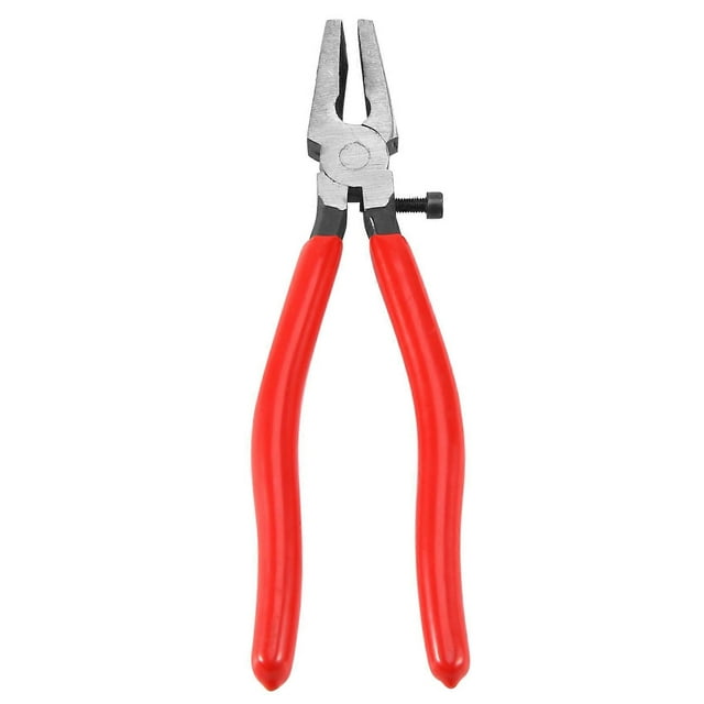 Heavy Duty Key Fob Pliers Tool, Metal Glass Running Pliers With Flat Jaws, Studio Running Pliers Att
