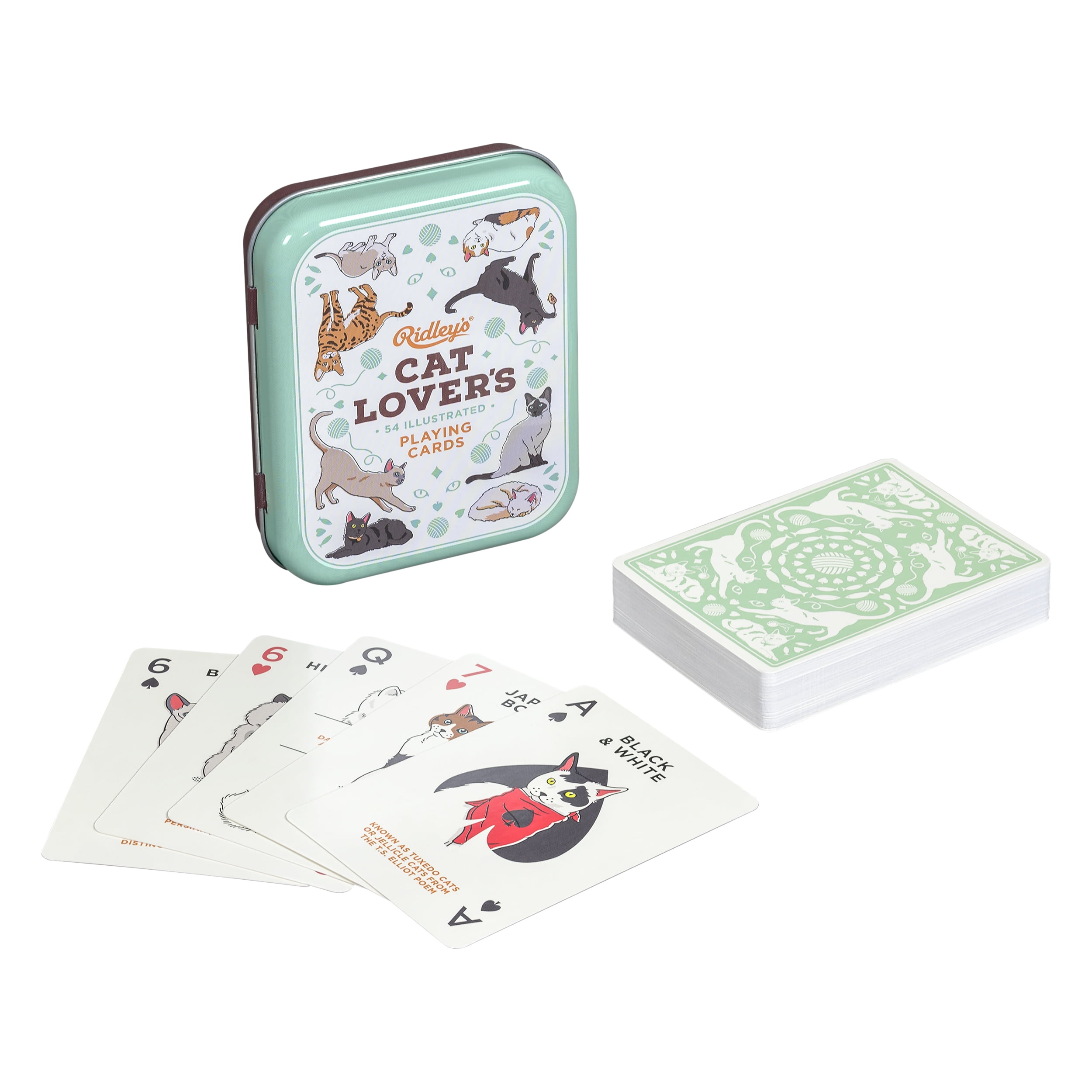 CATS OF THE NATURAL WORLD PLAYING CARDS COLLECTION DECK  For Cat Rescue