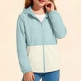 thumbnail image 6 of Posijego Boys Girls Sun Protection Jacket UPF 50+ Long Sleeve Zip up Hooded Outdoor Hiking Fishing Shirts with Pockets, 6 of 8