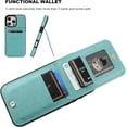 thumbnail image 4 of MYKOMI Compatible with iPhone 16 Pro Max Case Wallet with Credit Card Holder, Flip Premium Leather Magnetic Clasp Kickstand Heavy Duty Protective Cover for iPhone 16 Pro Max 6.9 Inch, 4 of 7