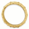 thumbnail image 2 of 925 Sterling Silver Gold Stackable Ring Fancy/, 2 of 8