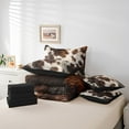 thumbnail image 5 of Feelyou Rustic Farmhouse Bedding Comforter Set 7-Piece, Western Animal King Bedding Sets, Highland Bull Print Bed Sheets, Breathable Room Decorative, 5 of 7