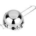 thumbnail image 4 of Récipient de Bain Marie, 2 Pcs Casserole à Beurre en Acier Inoxydable, Bouilloires Universelles en Acier Inoxydable, avec Poignée Résistante à la Chaleur, Fond Plat, pour Chauffer le Lait, le Beurre Ou le Chocolat, 4 of 8