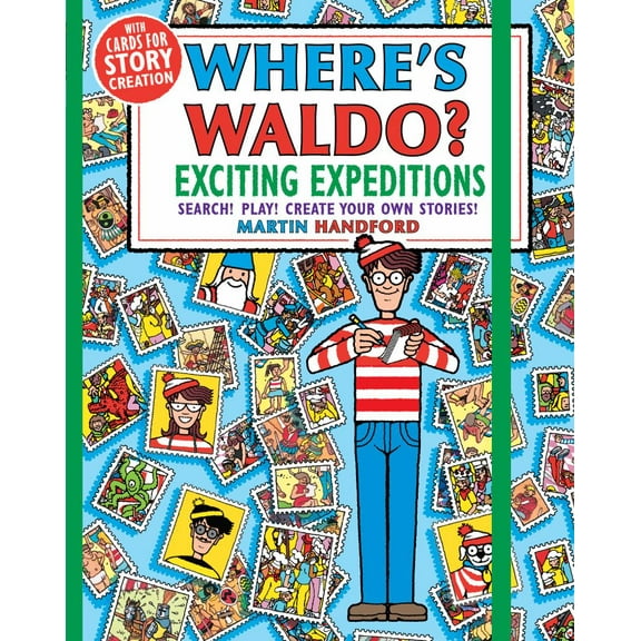 Where's Waldo? Exciting Expeditions: Play! Search! Create Your Own Stories! (a Compact, Travel-Size Hidden Object Activity Book with Puzzles and Prompts for Vacation Journaling) (Paperback)