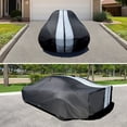 thumbnail image 2 of iCarCover Waterproof Custom Fit Premium Car Cover for 1955-1961 DeSoto Fireflite (Black / Gray), 2 of 8