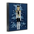 thumbnail image 4 of Stupell Industries Seasonal Modern Nutcracker Holiday Painting Black Framed Art Print Wall Art, 11 x 14, 4 of 10
