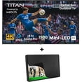 thumbnail image 3 of Titan L200 QNED 55 Inch Outdoor TV, Partial Sun, IP65 Smart Weatherproof TV, 4K HDR, 120 Hz, Web AI OS, 1500 Nits, Wi-Fi 6E, Dolby Digital, Outdoor TV Cover, Slim Bezel, 2 Yr Wty, 3 of 8