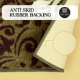 thumbnail image 4 of Superior Hadley Floral Indoor Non-Slip Area Rug, 2' x 3', Brown, 4 of 6
