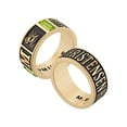 thumbnail image 2 of Order Now for 2025 Graduation, Freestyle Men's 14K Gold Plated Decorated Band Class Ring, Personalized, High School or College Graduation, 2 of 7
