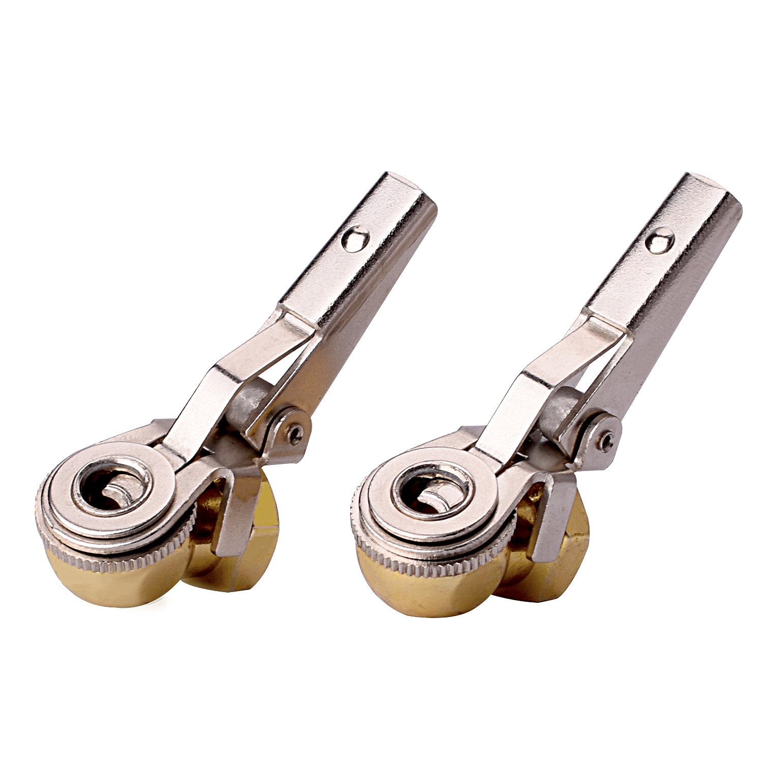 WYNNsky 1/4" NPT Ball Foot Air Chuck with Clip Truck Auto Car Tire Hose