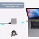thumbnail image 4 of 3 En 1 Usb Hub Adaptador Pd 3.0 Tipo C Hdmi 4k Para Mac iPad, 4 of 9