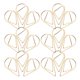 thumbnail image 1 of unbranded 100Ud Clips Metálicos Dorados Para Sujetar Con Acabado Duradero Y Resistente, 1 of 6