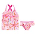 thumbnail image 3 of OshKosh Baby Girls 2-PC Swim Set FIREWORKS Swimwear Tankini Rashguard UPF 50+ Sun Protection 2T/3T/4T, 3 of 5