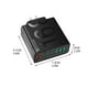 thumbnail image 3 of 8-Port Fast Charging USB Hub with 4 USB-C & 4 USB-A Ports, Smart Charging Station for Multiple Devices, Universal Compatibility for Home, Office, Travel, and Desktop Use, 3 of 5