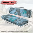 thumbnail image 7 of FKELYI UTV Seat Covers Full Protection Anti-Dust Bench Seat Cover with Elastic Band Green Blue Camo Hunting Leaf Print Backrest Cover Waterproof Decor UTV Accessories, 7 of 7