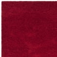 thumbnail image 7 of SAFAVIEH Laguna Neven Plush Solid Shag Runner Rug, Red, 2'3" x 6', 7 of 7