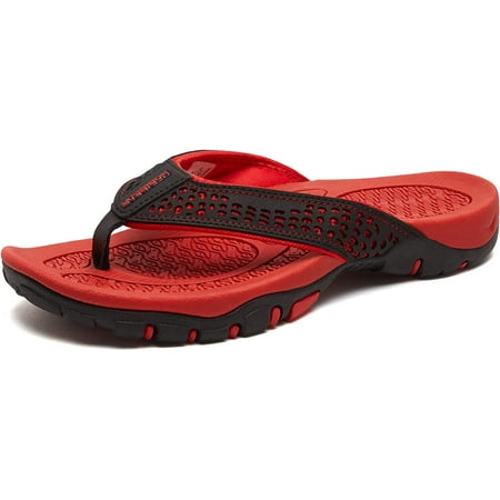 

Mixsnow Mens Thong Sandals Indoor and Outdoor Beach Flip Flop