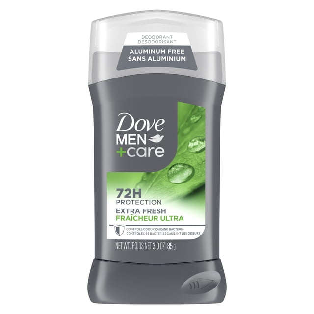 Dove Men+Care Extra Fresh 72H Deodorant Stick for Men with Vitamin E, Triple Action Moisturizer and Non-Irritant Formula, 85g
