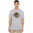 thumbnail image 4 of Jurassic Park - Camiseta Truck para Hombre (Gris Jaspeado), 4 of 5