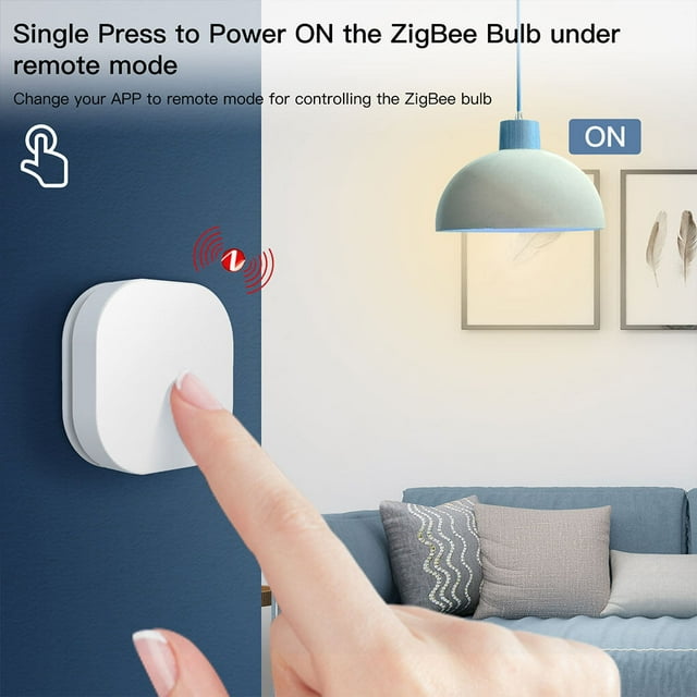 kurtrusly Tuya ZigBee Interrupteurs Intelligents pour Salon Chambre Télécommande Variateur Scène Boutons Sans Fil Contrôleur Intelligent