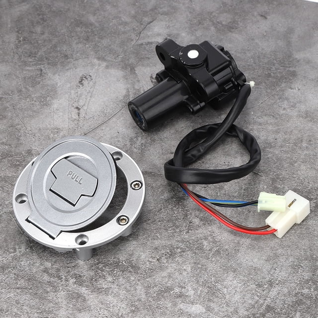 Interruptor De Encendido Tapa De Combustible Juego De Llaves De Bloqueo De Asiento Apto Para YZF R6/ YZF R1/ FZ6/ FZ09/ FZ6R