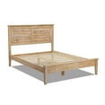 Grain Wood Furniture Greenport Solid Wood Platform Bed, Queen Size
