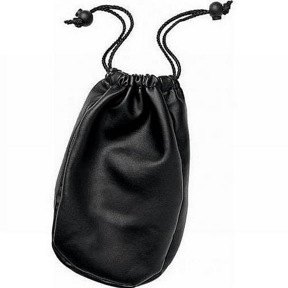 Toppers Valuables Bag (Black, 5 3/8"x 8 3/4"x2 1/4") Golf Travel NEW