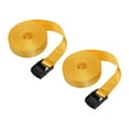 thumbnail image 4 of Almencla 3x2Pcs Sangles de Fixation Résistantes à l'Usure 2.5cmx1M Ceintures de Tension Sangles de Laçage Jaune, 4 of 8