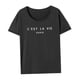 thumbnail image 5 of Camisetas de mujer Camisetas básicas Ropa deportiva Cuello redondo Ropa de calle clásica para mujer S, 5 of 8