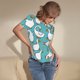 thumbnail image 3 of Balery Cartoon Funny Goose Body de cuello redondo de manga corta para mujer Tops de manga corta Tops básicos-Large, 3 of 7
