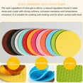 thumbnail image 6 of Cushion, anti-slip, thermal insulation, silica gel coaster, used for beverages, preventing furniture, 6 of 6