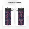 thumbnail image 3 of Sikiie Flowers And Humming Bird Print 18OZ Insulated Straw Cup, Portable Leak-proof Sports Water Bottle, Stainless Steel Water Cup Suitable for Home and Outdoor, 3 of 8