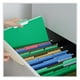 thumbnail image 4 of Carpetas de archivos universales UNV15302, tamaño legal, color verde (100 unidades por caja), 4 of 4