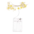 thumbnail image 2 of Luz decorativa de conejito de Pascua, bonita farola, funciona con pilas, 20 luces LED conejo falda amarilla, 2 of 9