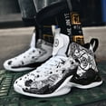 thumbnail image 6 of ChiVerve Mens Basketball Shoes Breathable Indoor Athletic Shoes Youth Outdoor Fashion Sneakers Comfortable Basketball Shoes for Boys, 6 of 6