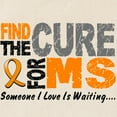 thumbnail image 3 of CafePress - Find The Cure 1 MS Tote Bag - Unisex Canvas Tote Bag, Beige, 1-Piece, 3 of 8