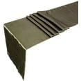 thumbnail image 2 of 10 Pcs Satin Table Runner Wedding Party Banquet Decoration&nbsp;12 x 108&nbsp;- Khaki Green, 2 of 8
